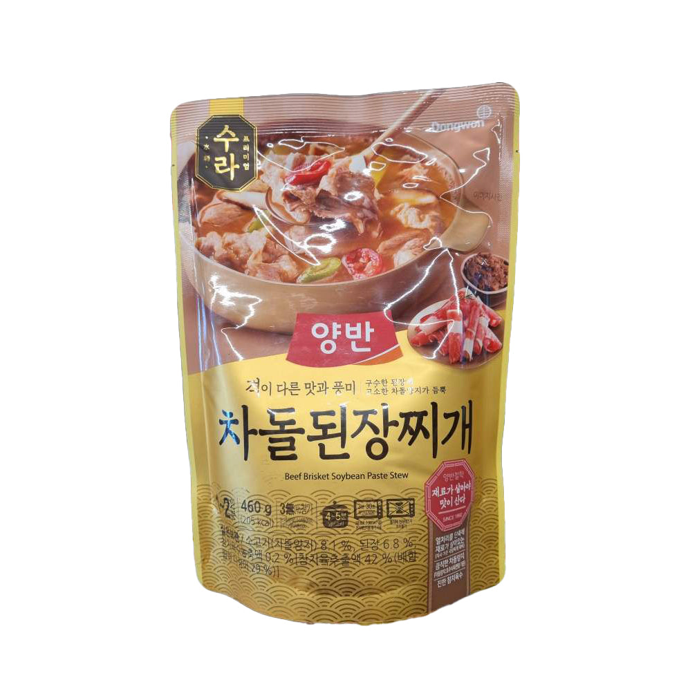 DONGWON Soybean paste stew 수라 차돌된장찌개 460g