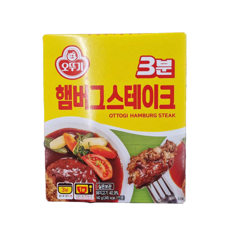 오뚜기 3분 햄버그 스테이크 140g
