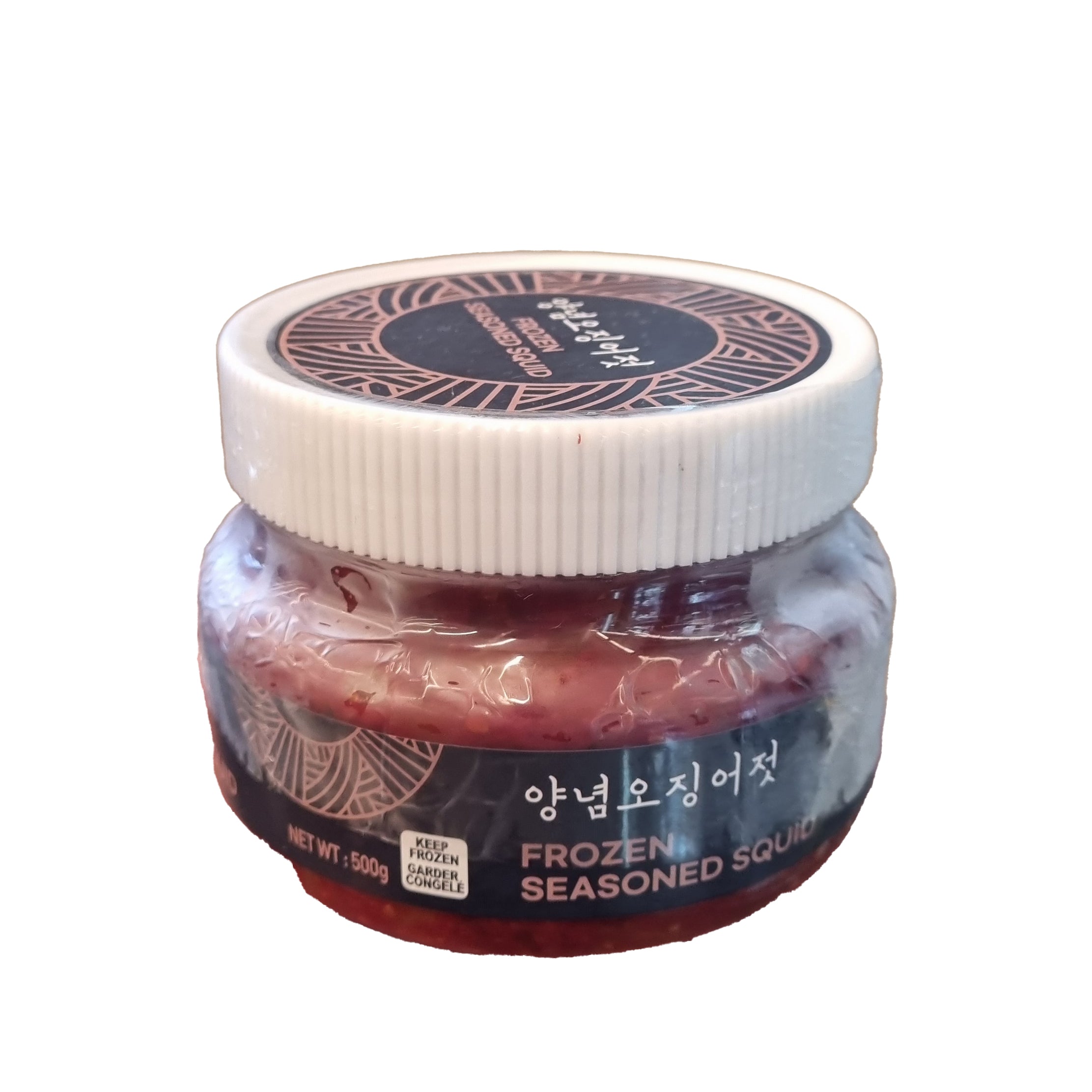 BONGCHEF Salted seasoned squid 그린웰 양념 오징어젓 500g