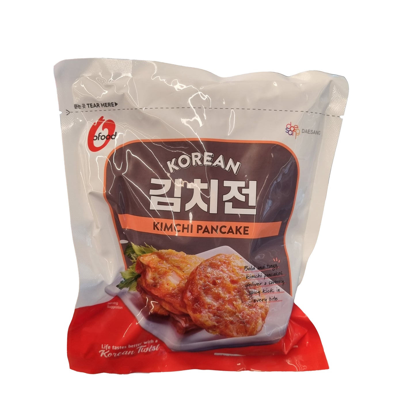 CJ Korean traditional kimchi pancake 오푸드 김치전 300g