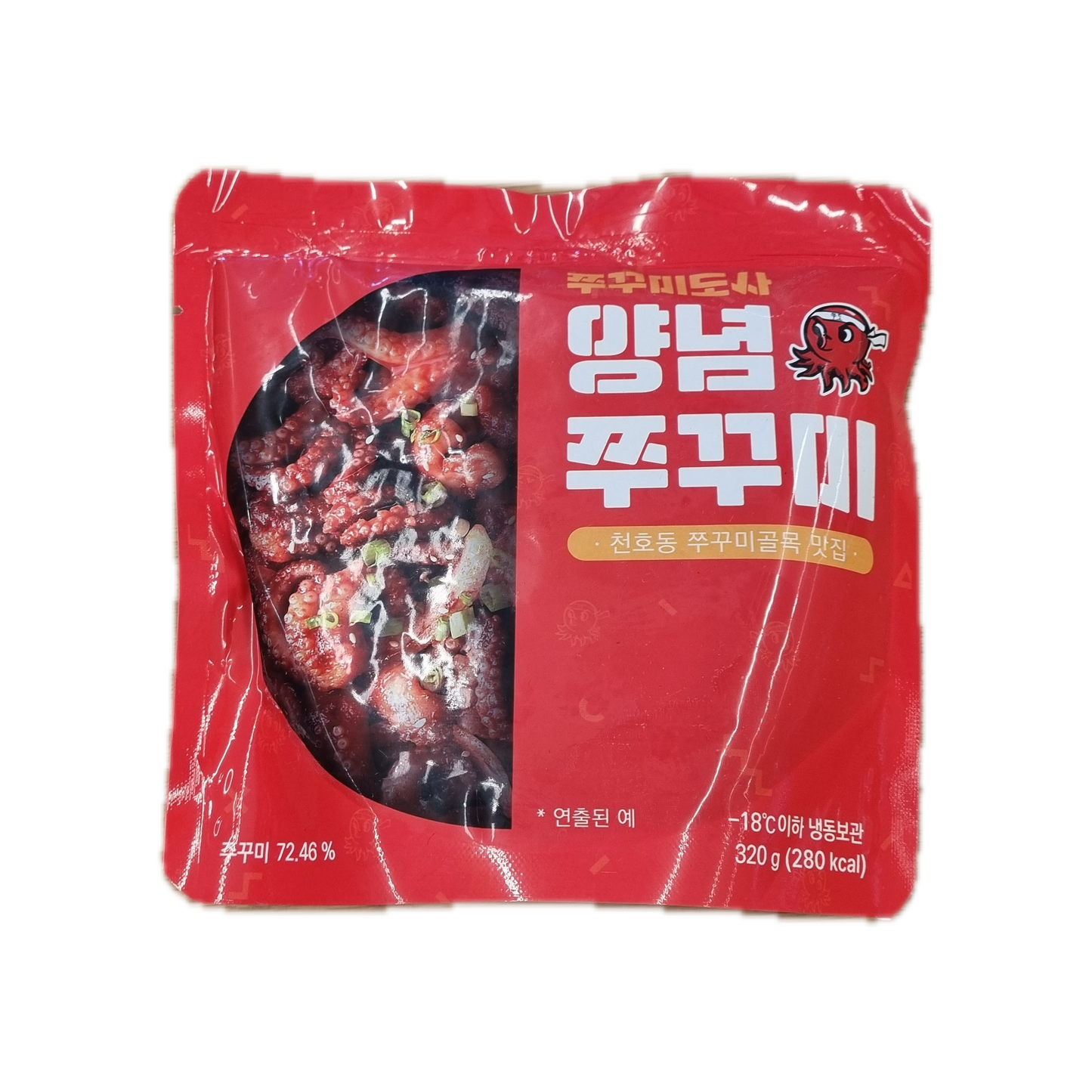 JJUGGUMIDOSA Stir-fried baby octopus 양념쭈꾸미 320g