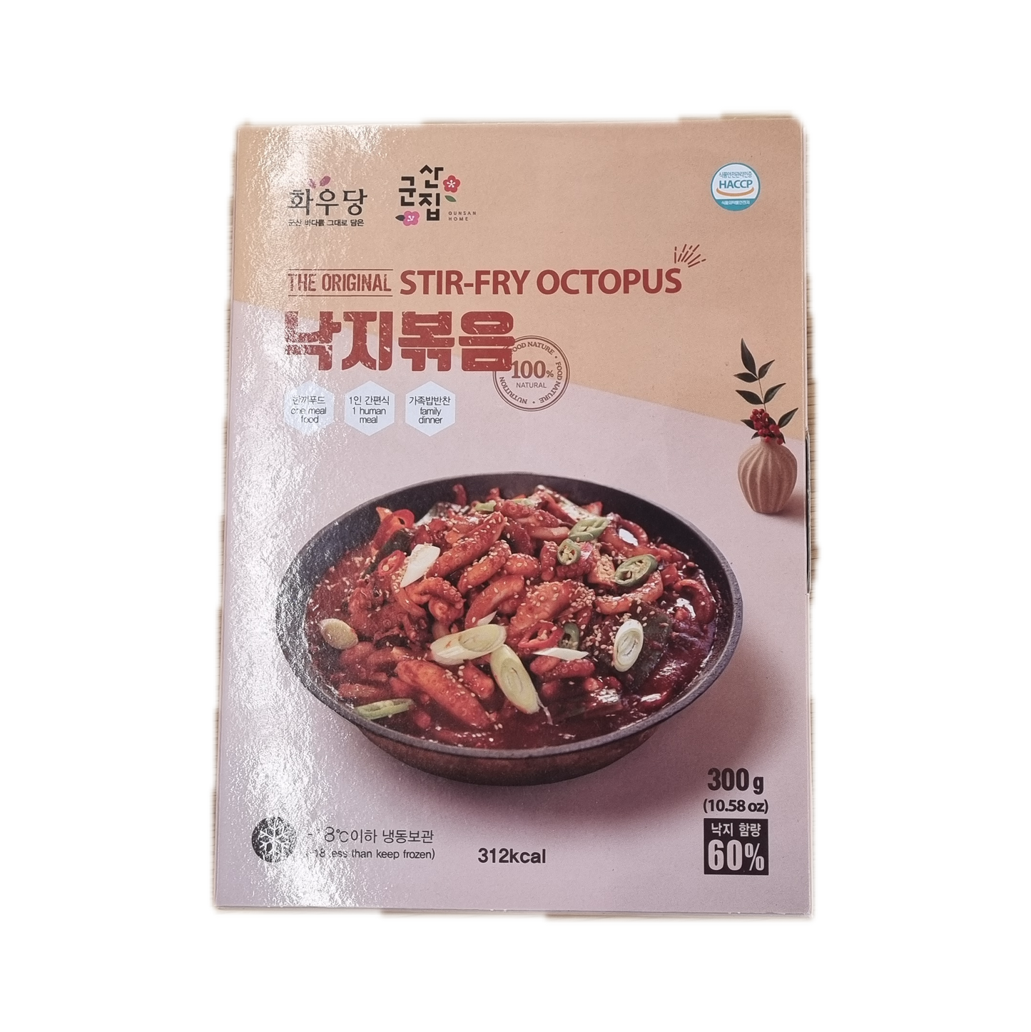 GUNSANHOME Stir-fry octopus 낙지볶음 300g