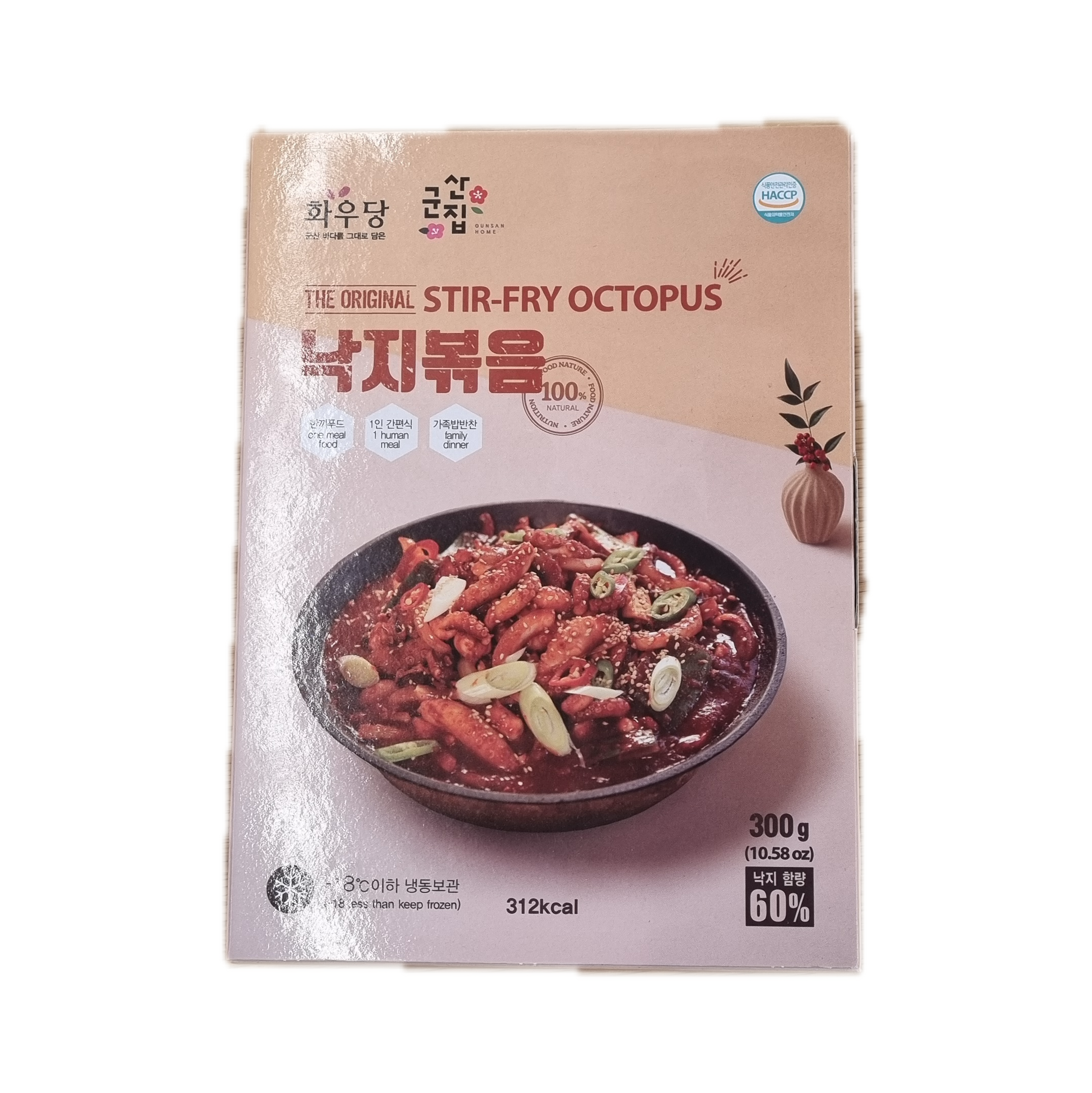 GUNSANHOME Stir-fry octopus 낙지볶음 300g