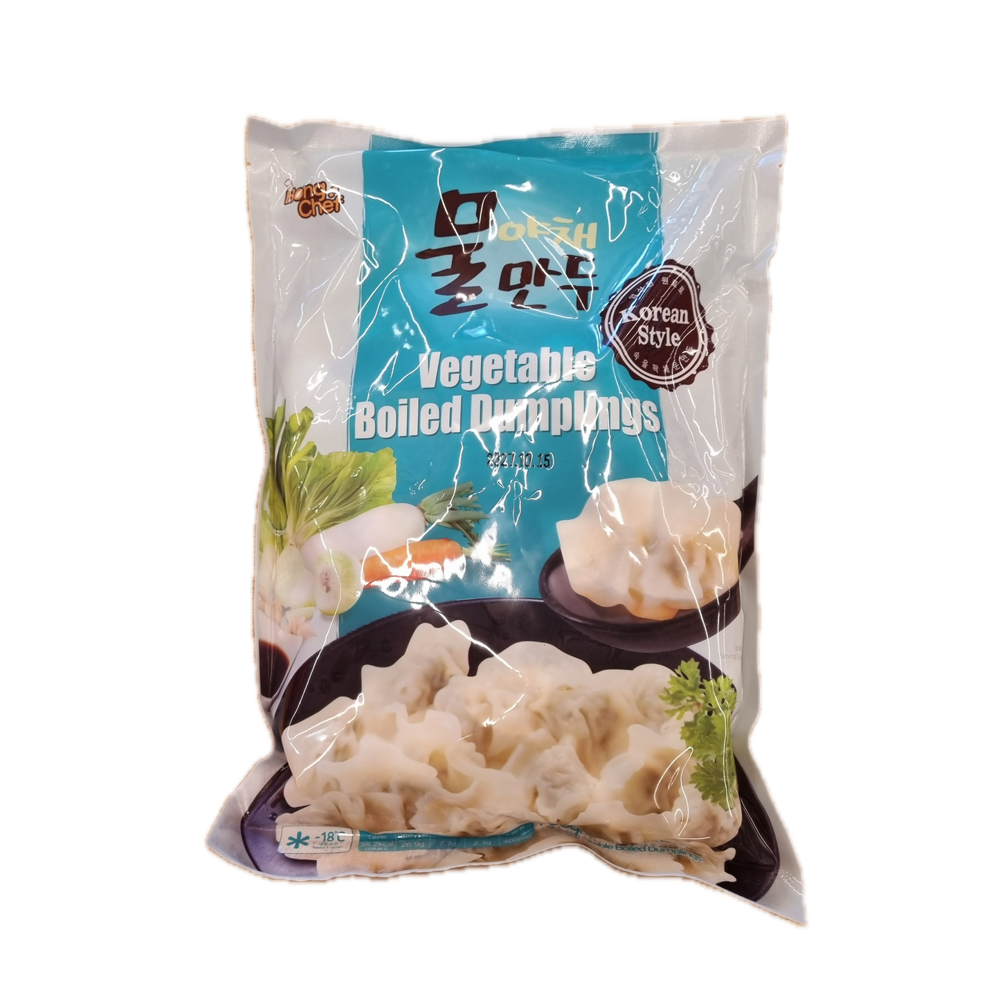 BONGCHEF Vegetable water dumpling 야채 물만두 756g