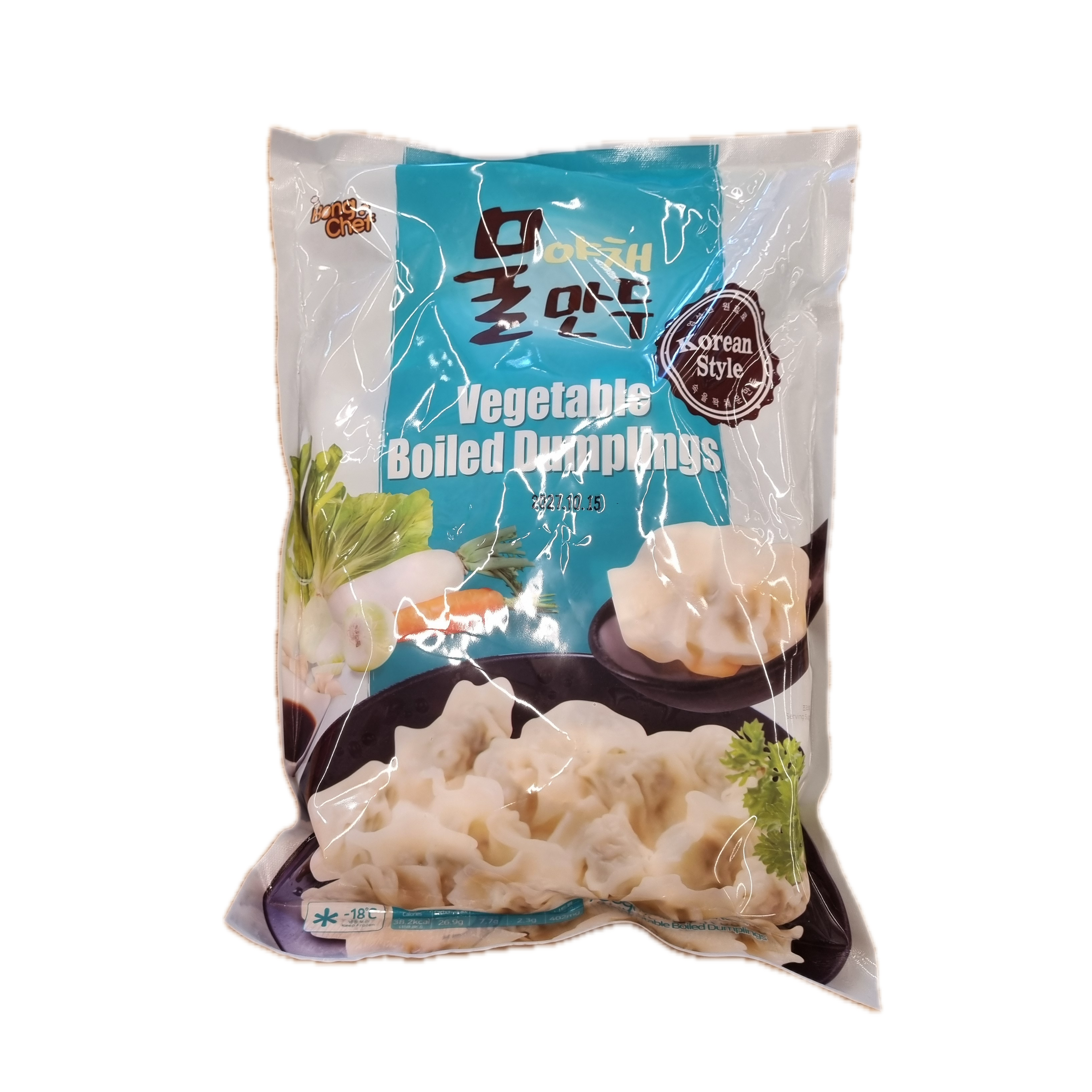 BONGCHEF Vegetable water dumpling 야채 물만두 756g