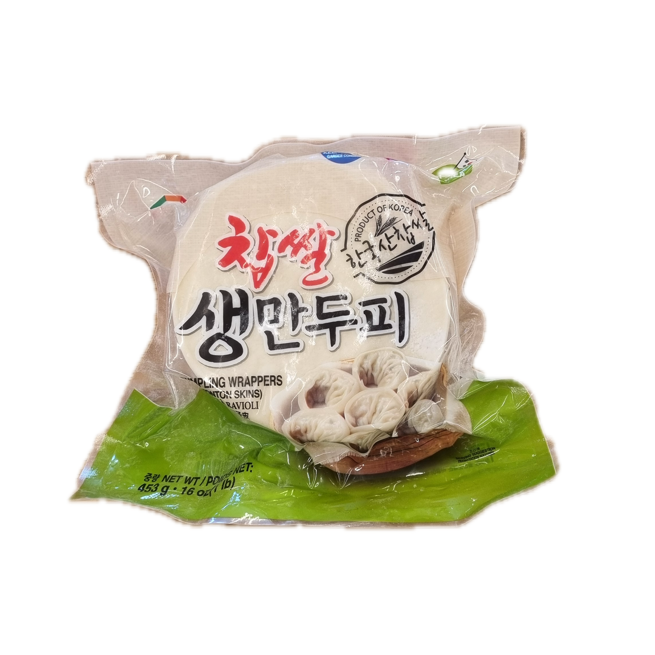 SURASANG dumpling wrappers(Gyoza skin) 찹쌀생만두피 453g