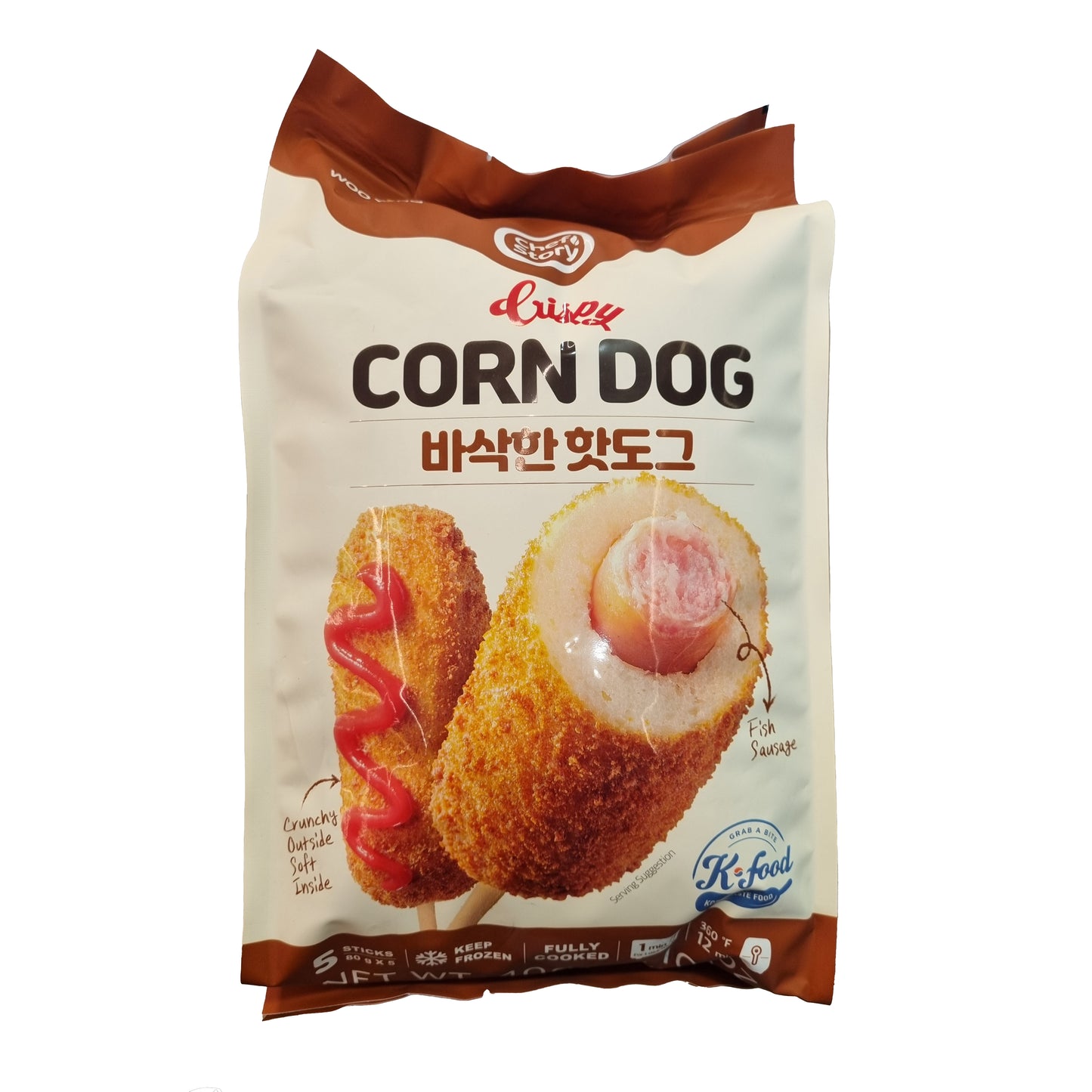BONGCHEF Hot dog 바삭한 핫도그 80g*5