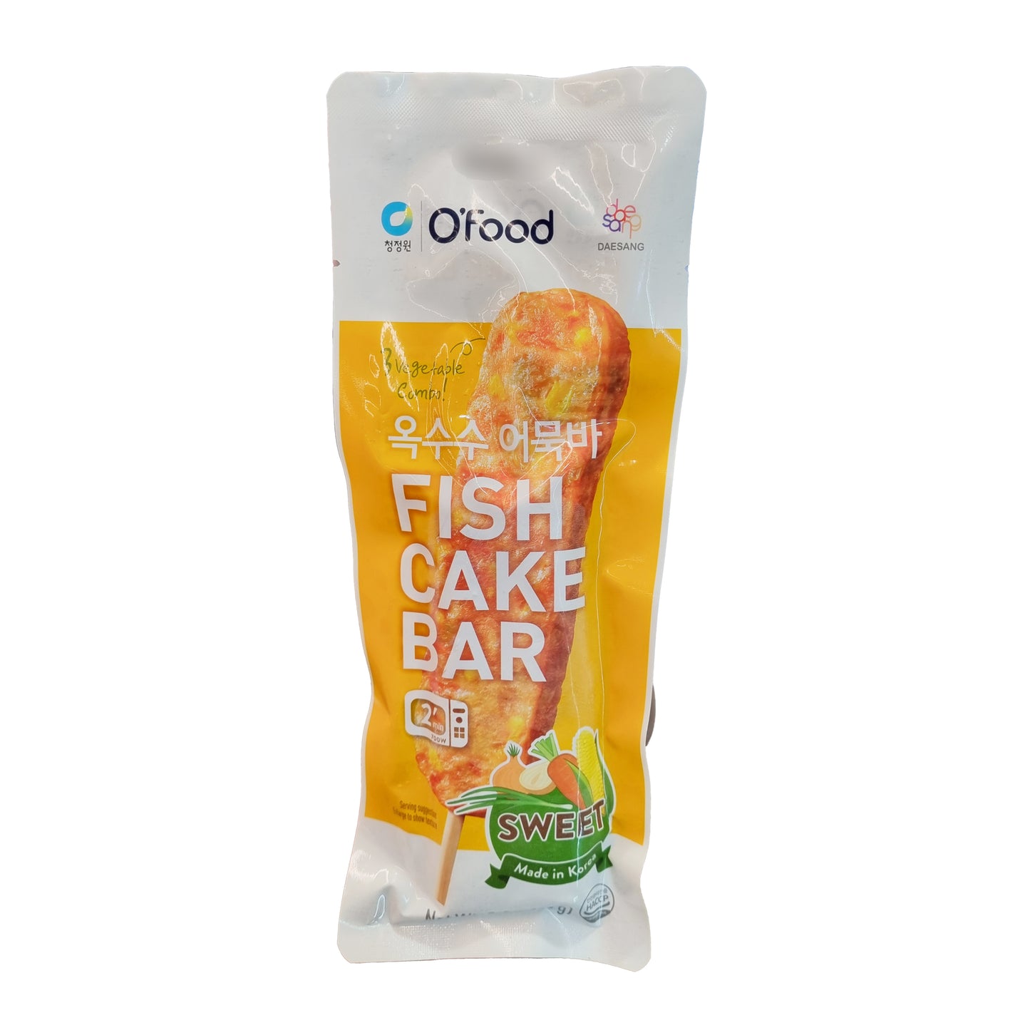 CJ Ofood fish cake stick sweet 오푸드 어묵바 스위트 80g