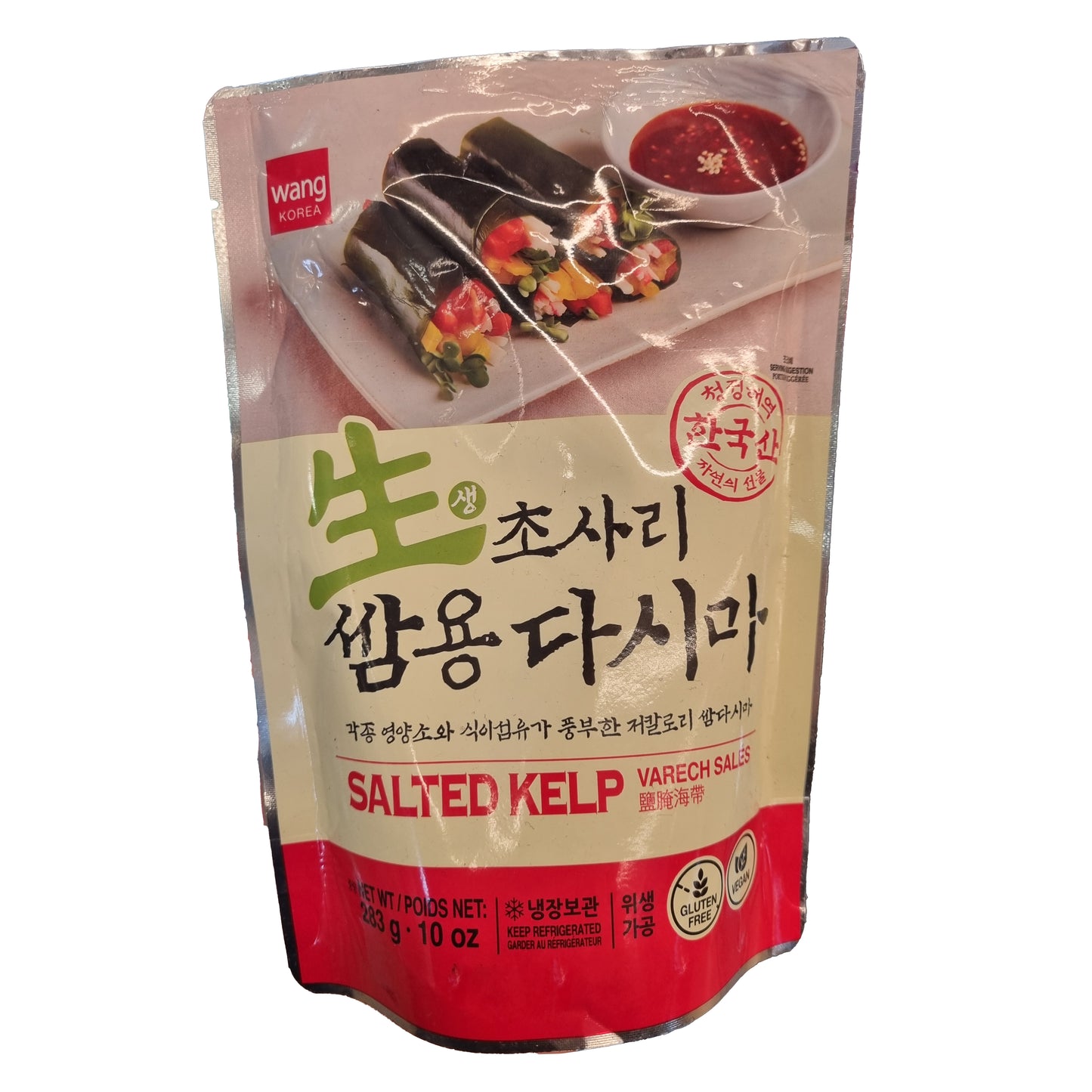 WANG Salted kelp 초사리 쌈용 다시마 283g
