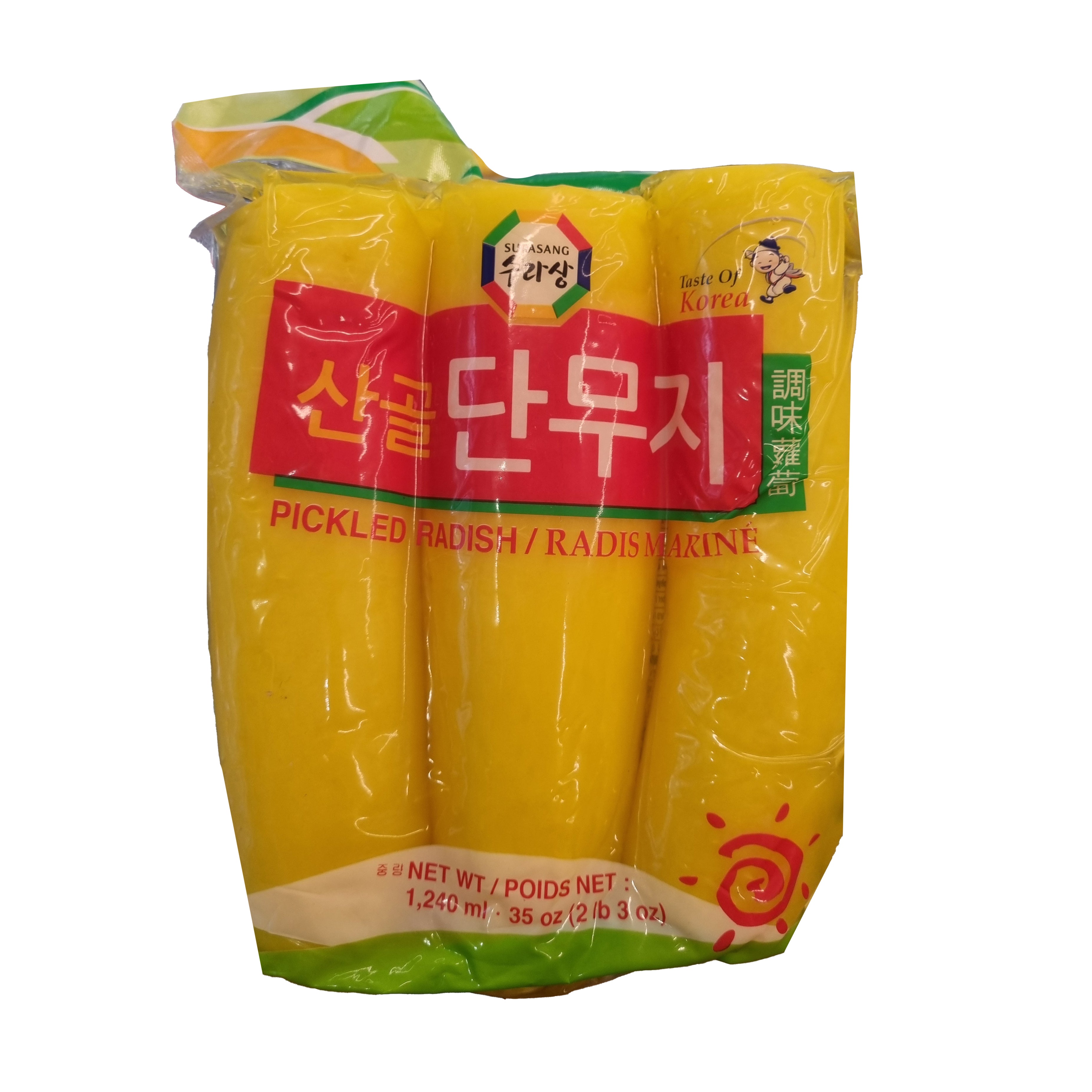 SURASANG Pickled raddish 산골단무지 황스시 1kg