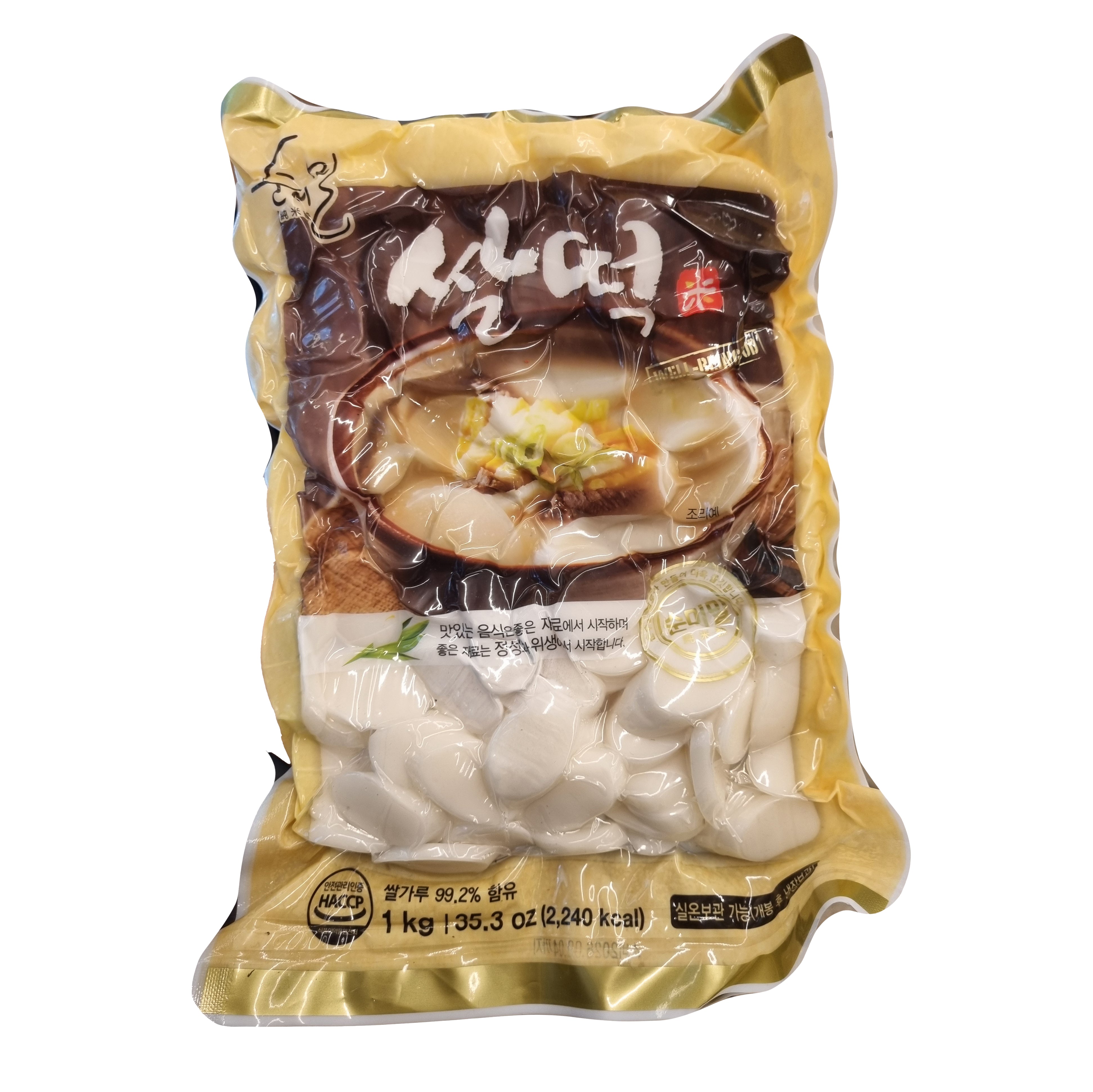 HANYANG Sliced rice cake 쌀떡국떡 1kg
