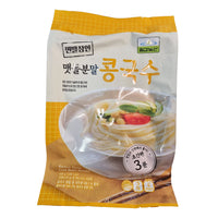CHILKAB Frozen noodle with soybean soup 면발장인 맷돌분말콩국수 440g