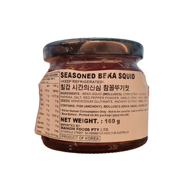 CHILKAB Seasoned beka squid 시간의진심 참꼴뚜기젓 160g