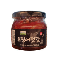 CHILKAB Seasoned squid 시간의진심 오징어젓 160g