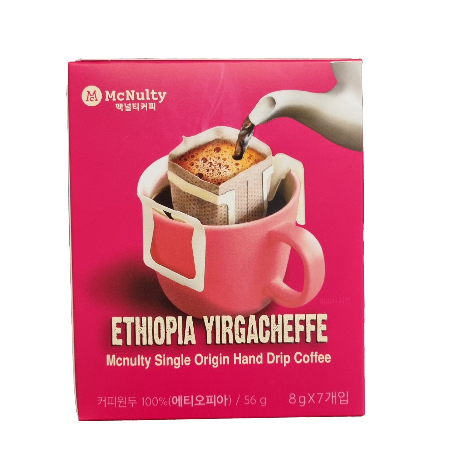 MCNULTY Ethiopia yirgacheffe g2 drip 에티오피아 예가체프드립 7개입