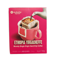MCNULTY Ethiopia yirgacheffe g2 drip 에티오피아 예가체프드립 7개입