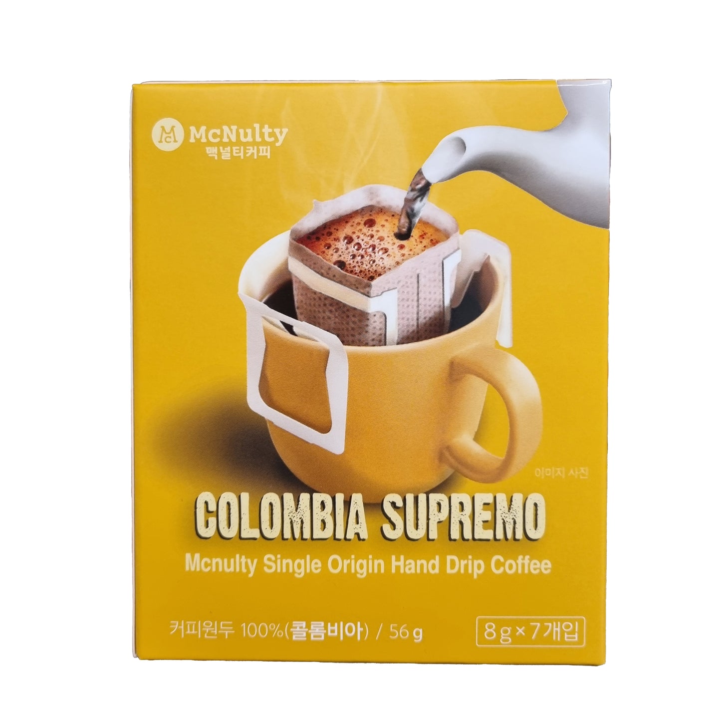 MCNULTY Origin hand drip colombia supremo 드립커피 콜롬비안수프리모 7개입