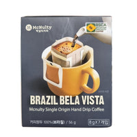 MCNULTY Origin hand drip brazil bela vista 드립커피 브라질 벨라비스타 7개입