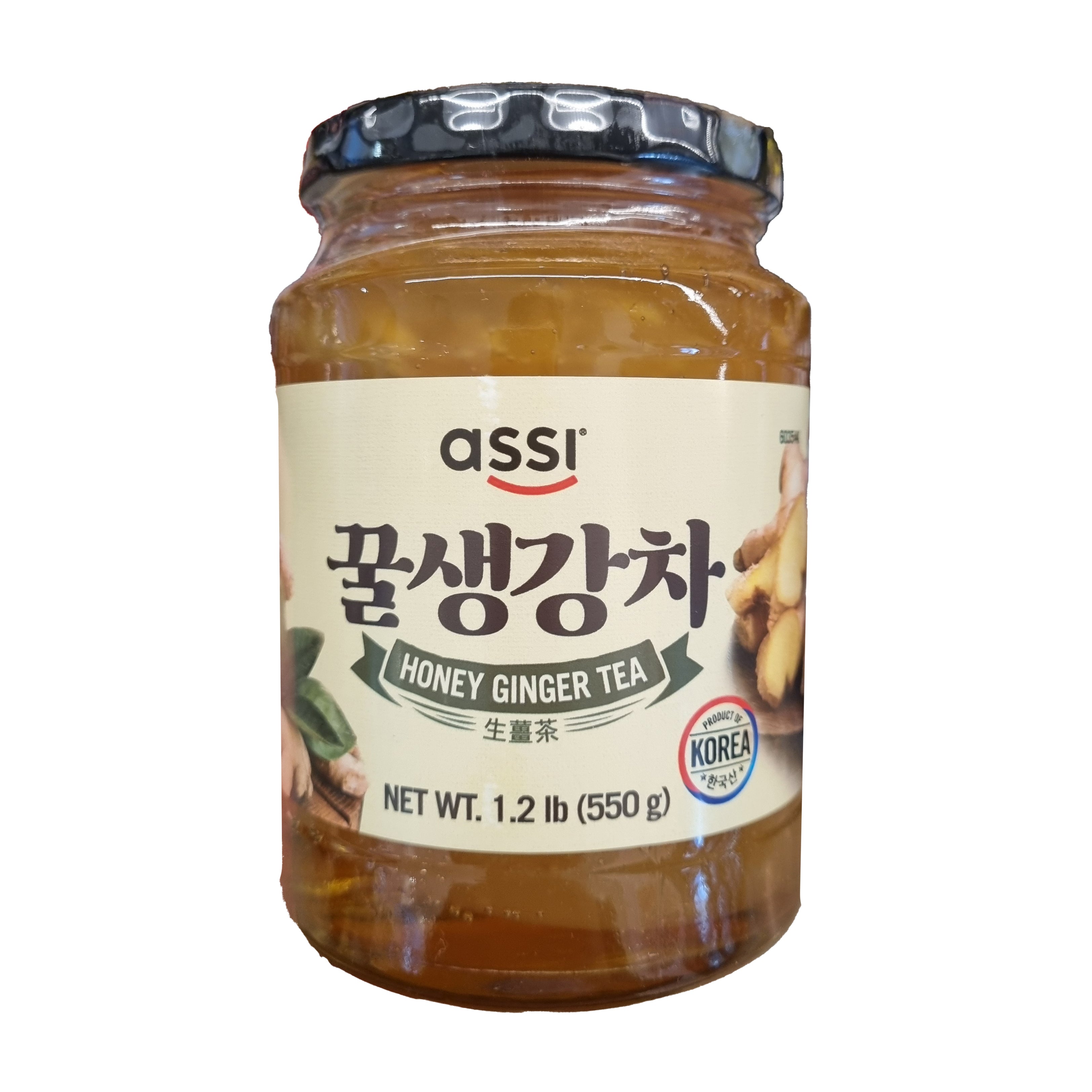 ASSI Honey ginger tea 꿀생강차 550g