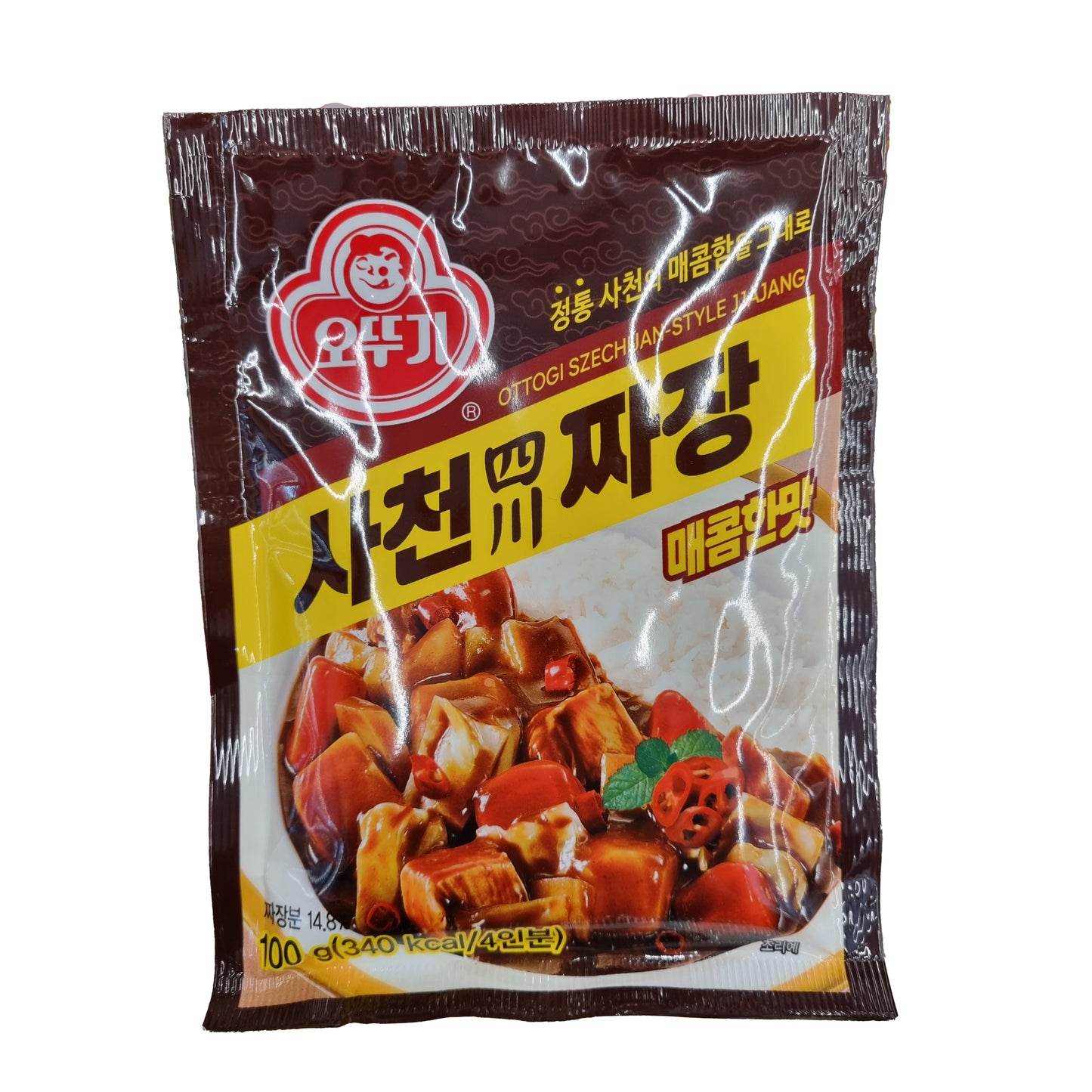 OTTOGI Hot&spicy black bean sauce Powder 사천짜장 파우더 100g