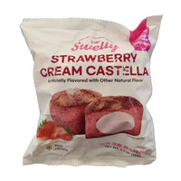 SWELLY Cream castella strawberry 크림 카스테라 딸기 105g