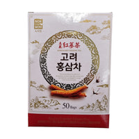 NOKCHAWON Korea red ginseng tea 고려홍삼차 3g*50t