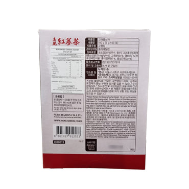 NOKCHAWON Korea red ginseng tea 고려홍삼차 3g*50t