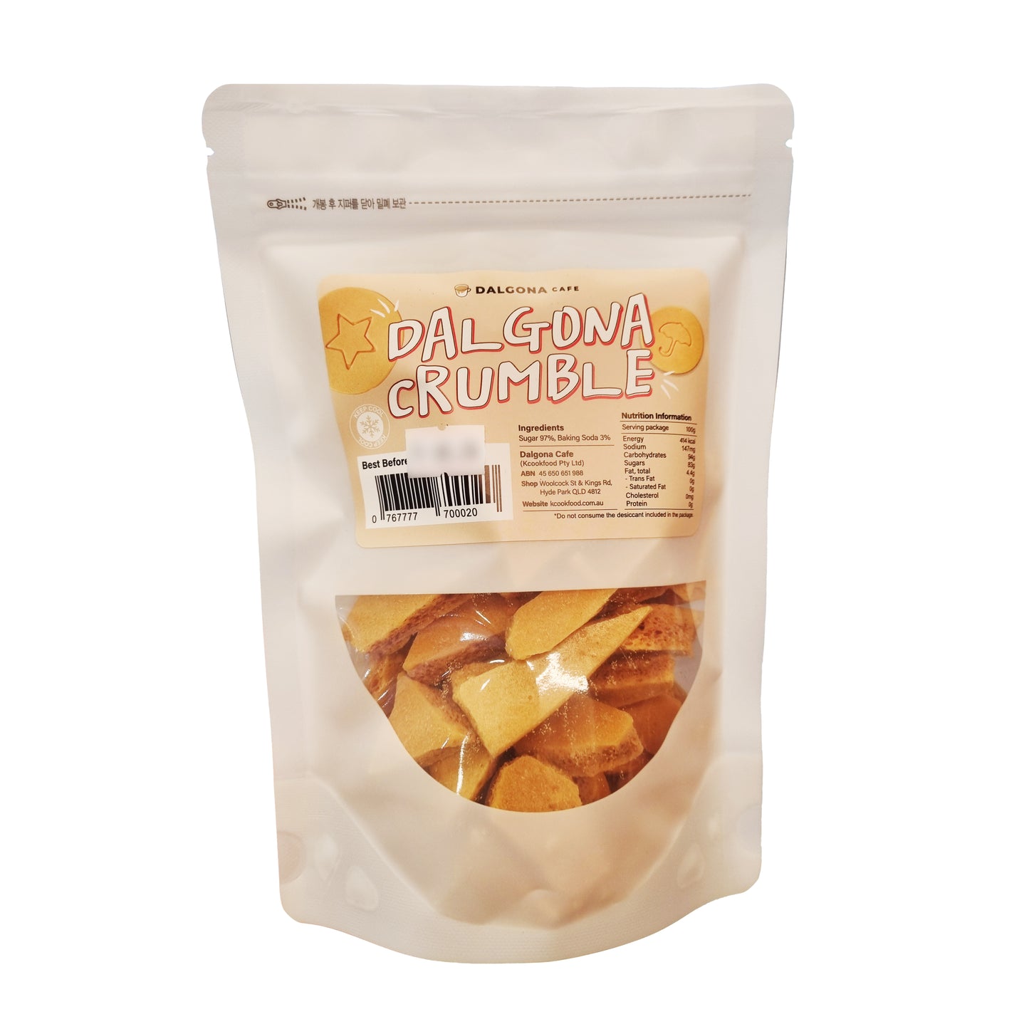 DALGONA Dalgona crumble 100g