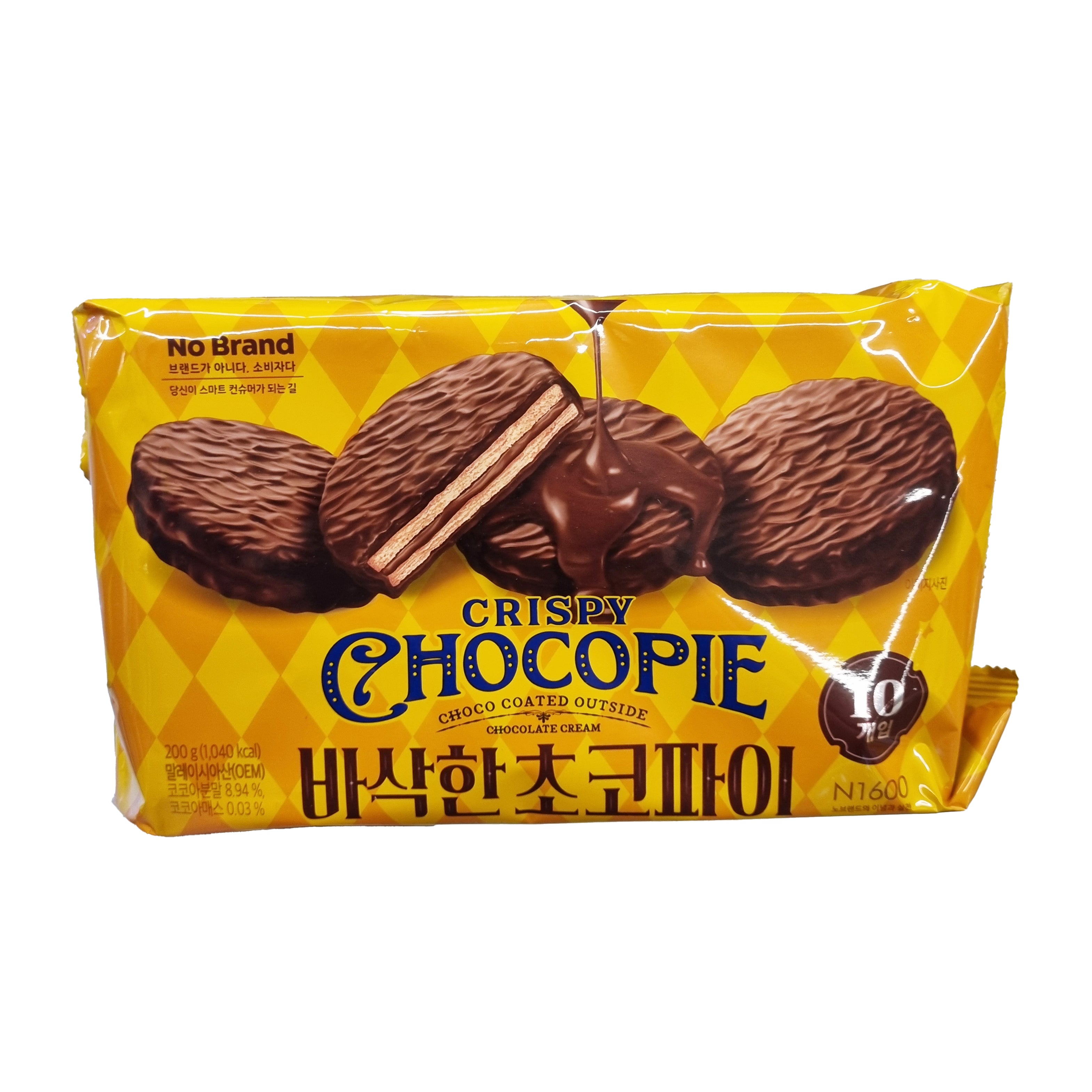 NOBRAND Crispy choco pie 바삭한 초코파이 200g