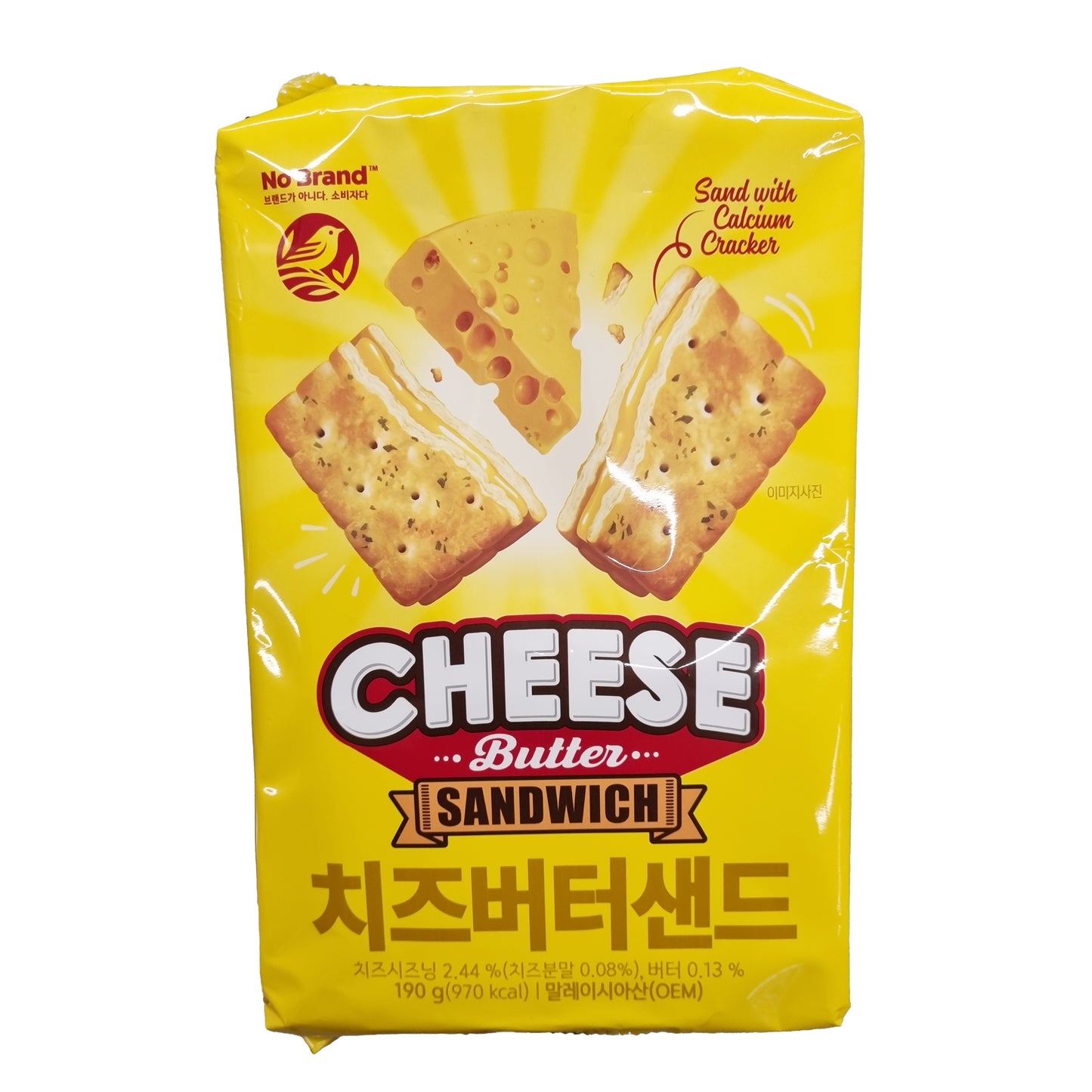 NOBRAND Cheese butter sand 치즈버터 샌드 190g