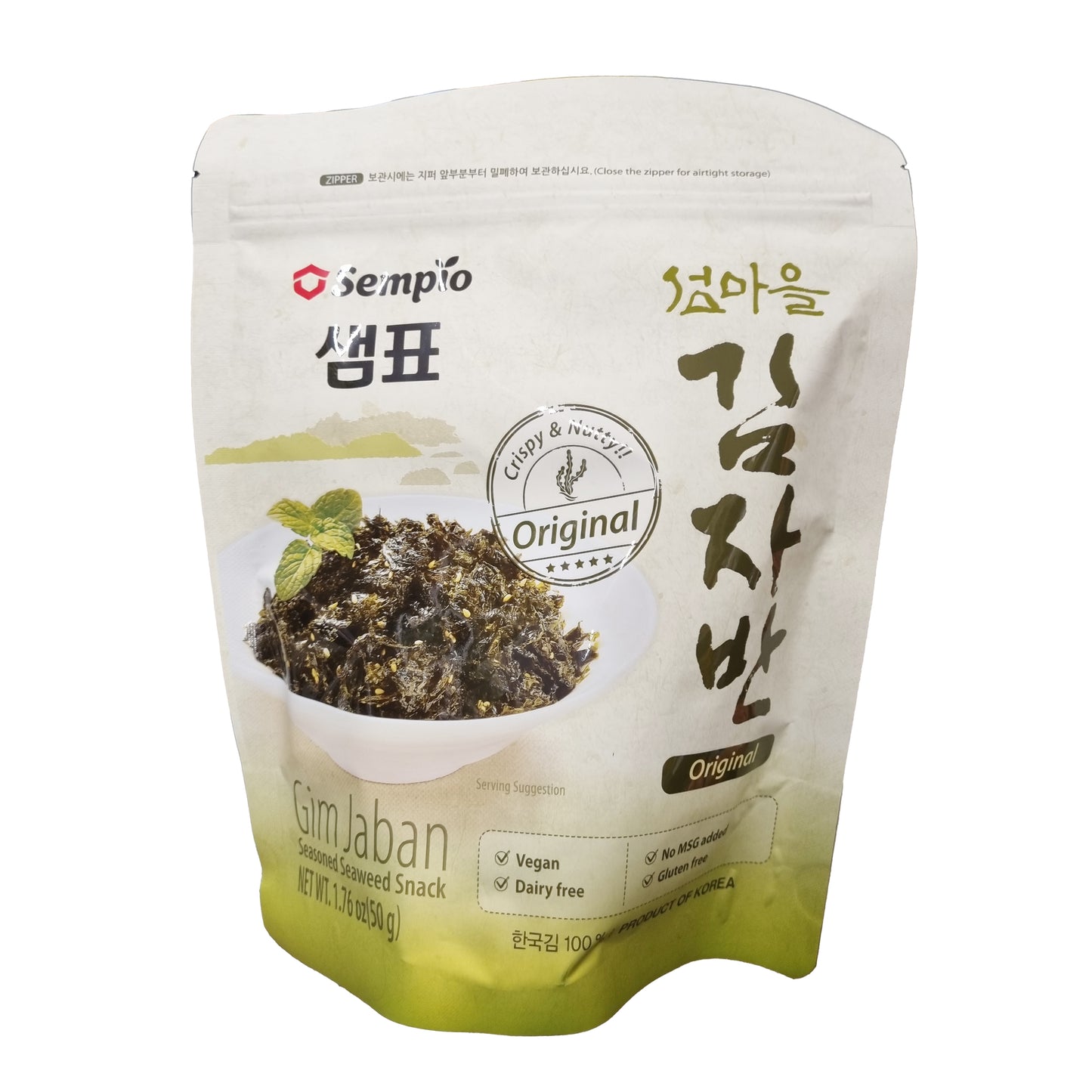 SEMPYO Roasted&seasoned laver snack 섬마을 김자반 50g