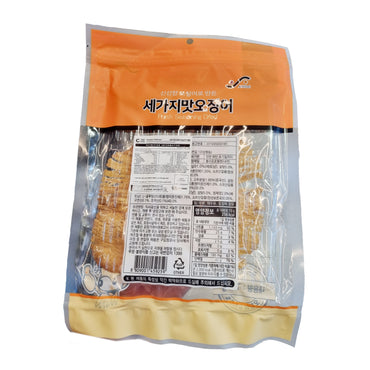 JINJU Dried squid 3 flavors 세가지맛 오징어 70g