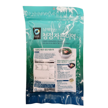 CJ Dried cut seaweed ziplock bag 청정자른미역 지퍼백 50g