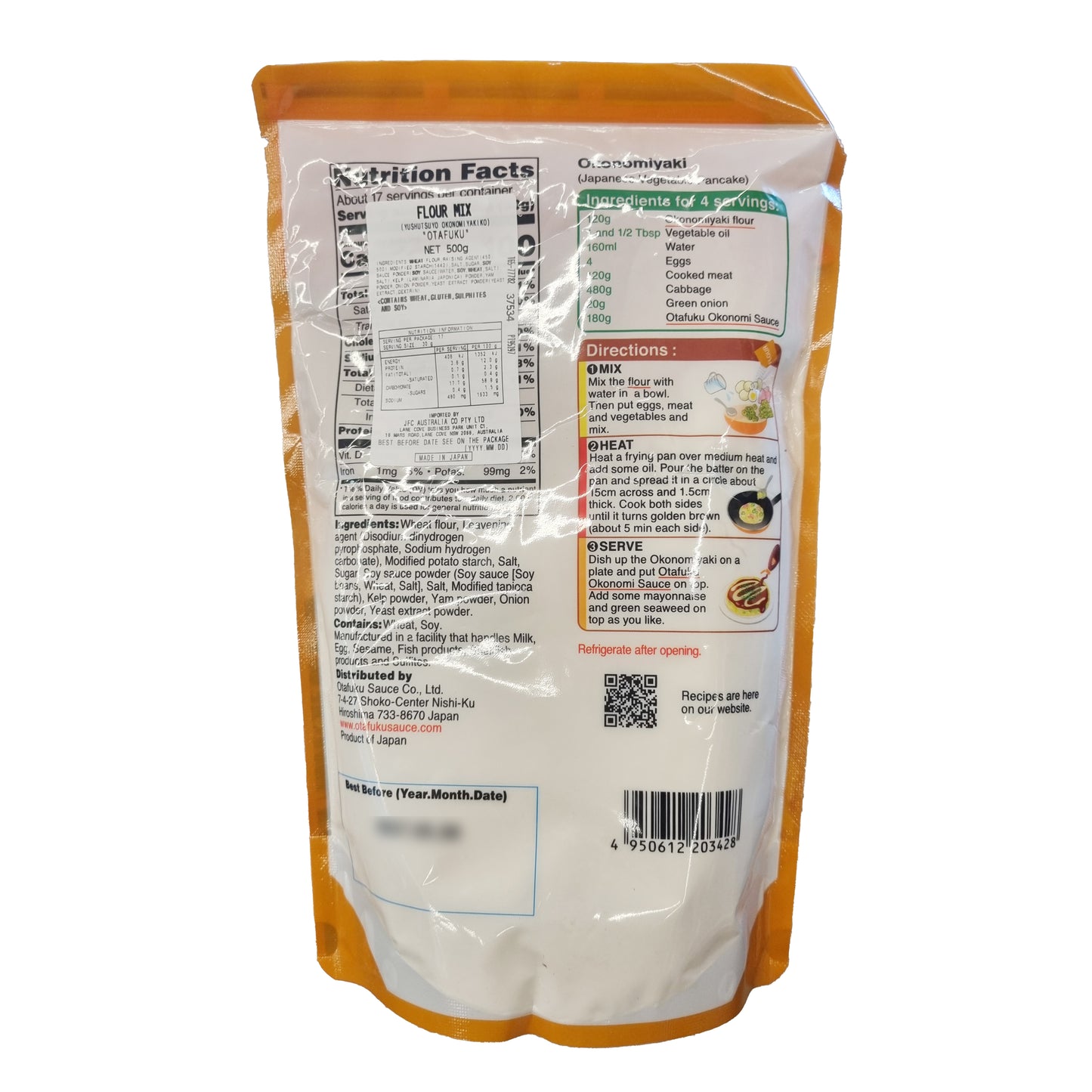 OTAFUKU Okonomi flour 500g