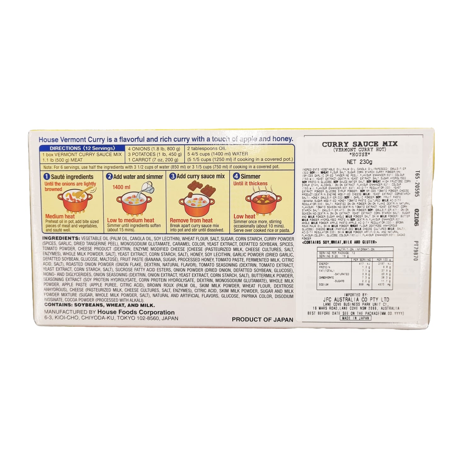 HOUSE Vermont Hot 230g