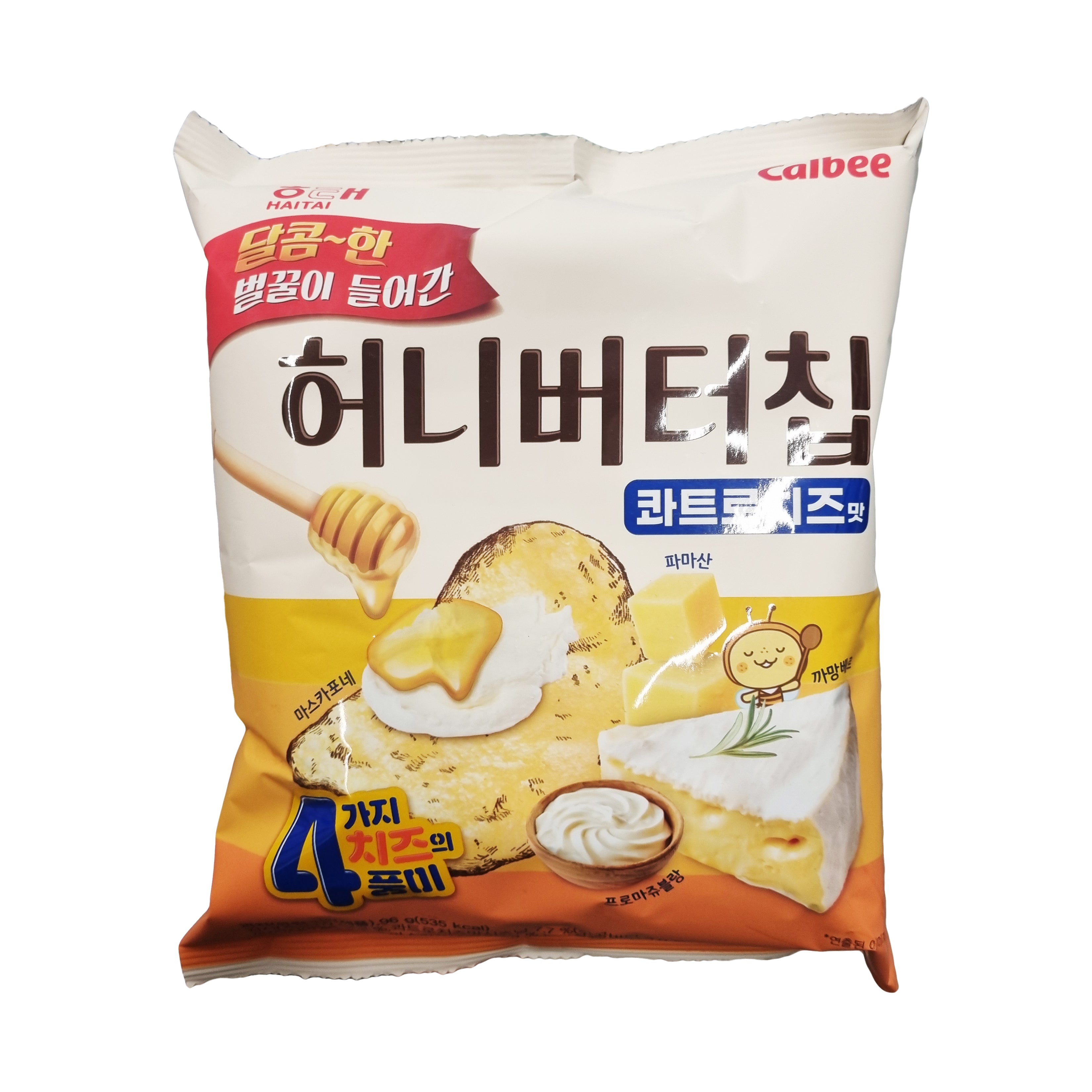 HAITAI Honey butter chip quattro cheese 허니버터칩 콰트로치즈 96g