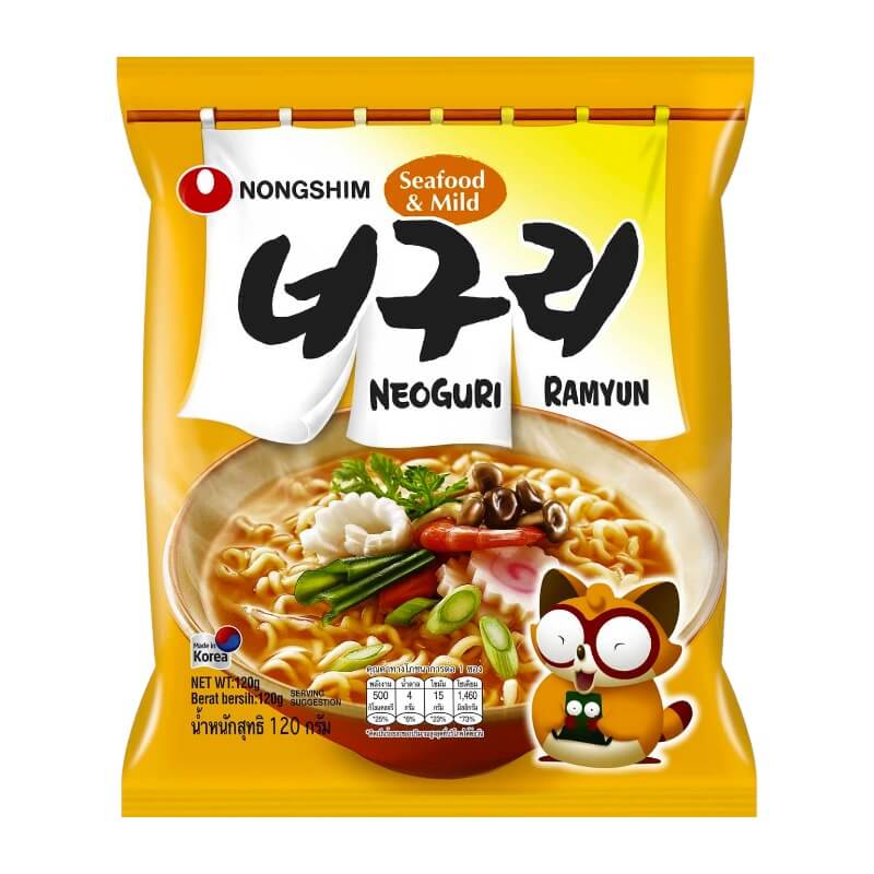 NONGSHIM Neoguri Mild 너구리 순한맛