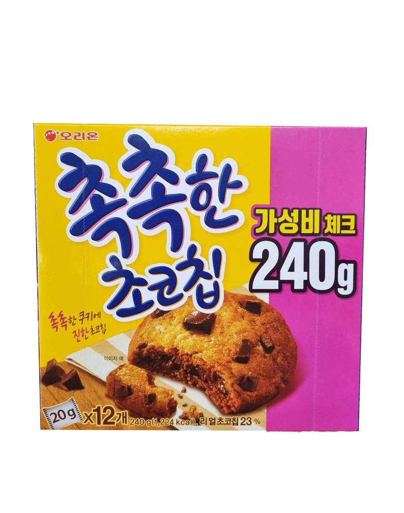 ORION Soft Choco Chip Cookie(L) 촉촉한 초코칩 쿠키 240g