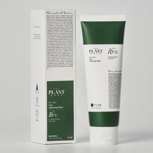 THEPLANTBASE AC Clear Cica Cleansing Foam AC 클리어 시카 클렌징 폼  120ml