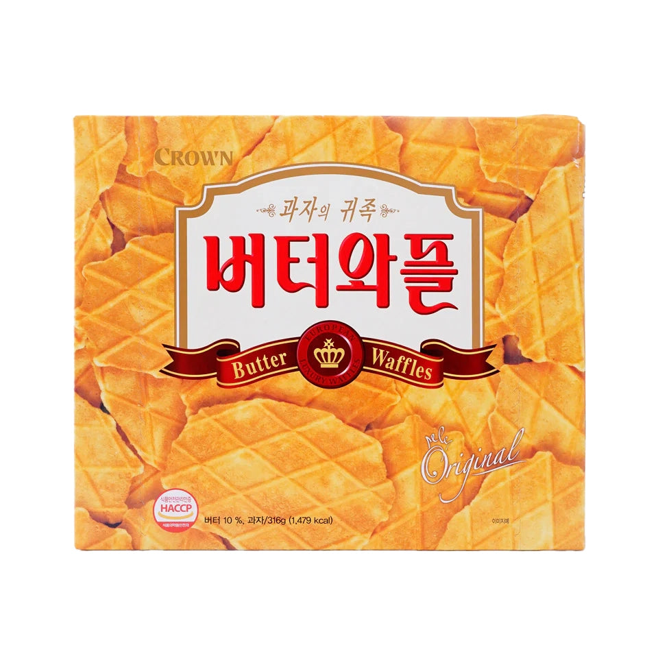 CROWN Butter waffles 버터와플 316g