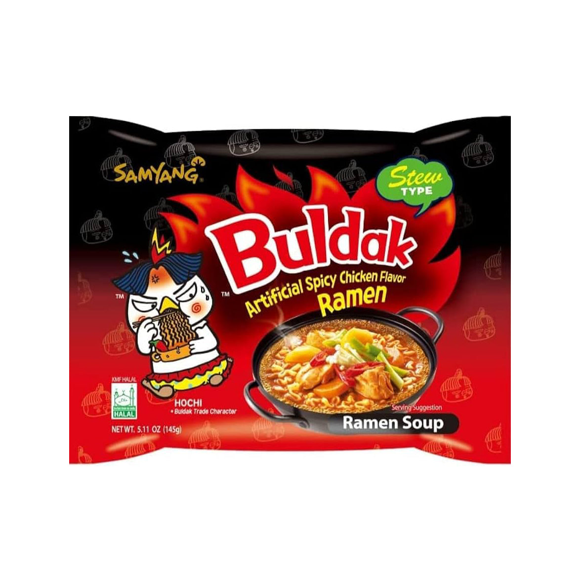 SAMYANG Spicy Chicken Noodle Soup 불닭볶음탕면