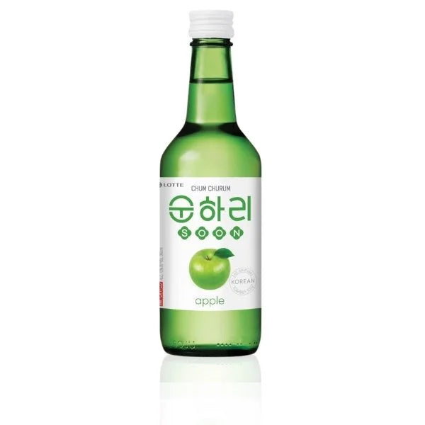 롯데 처음처럼 순하리 사과 360ml