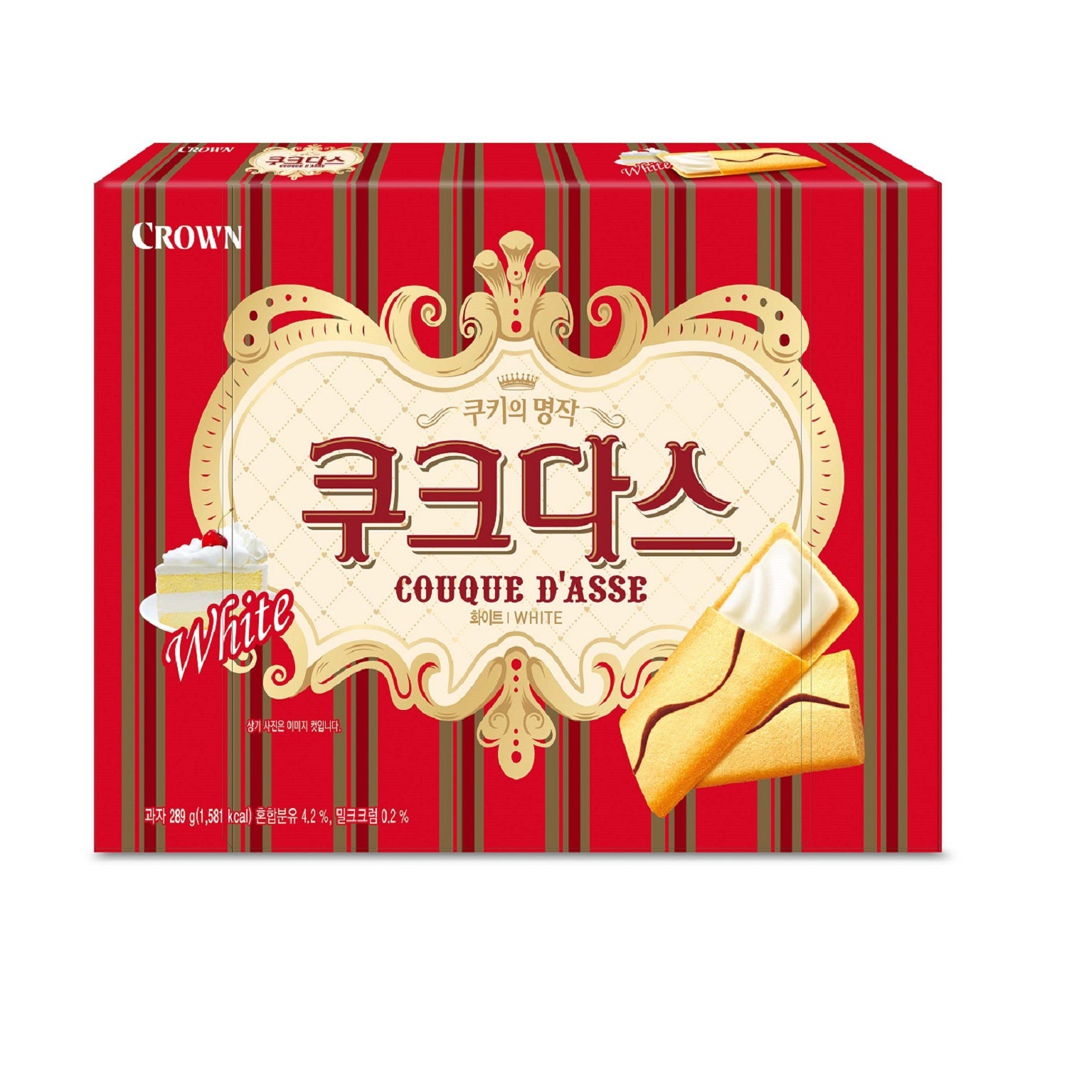 CROWN Quoquo D'asse White 쿠크다스 화이트 289g