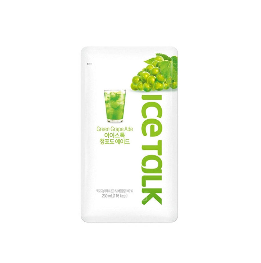 ICETALK Green grape ade Pouch 청포도 에이드 230ml