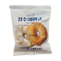 GS25 Seongsu Bagel Cream Cheese Plain 성수 베이글 크림치즈 플레인 100g