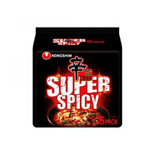 NONGSHIM Shin Ramyun Super Spicy Red Multi 신라면 레드멀티 120G*5