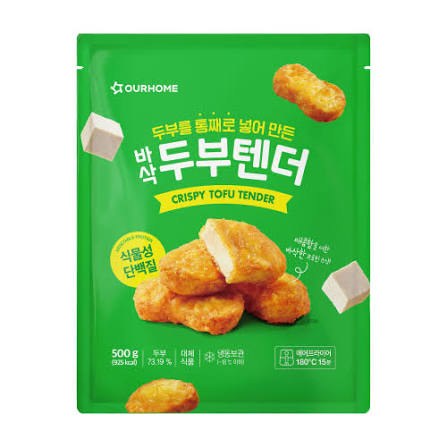 OURHOME Crispy tofu tender 바삭 두부텐더 500g