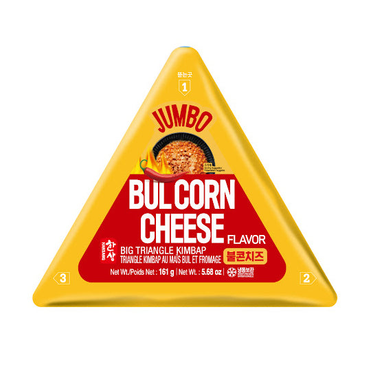 HANSANG Bul corn cheese flavour kimbap 점보삼각김밥 불콘치즈 161g